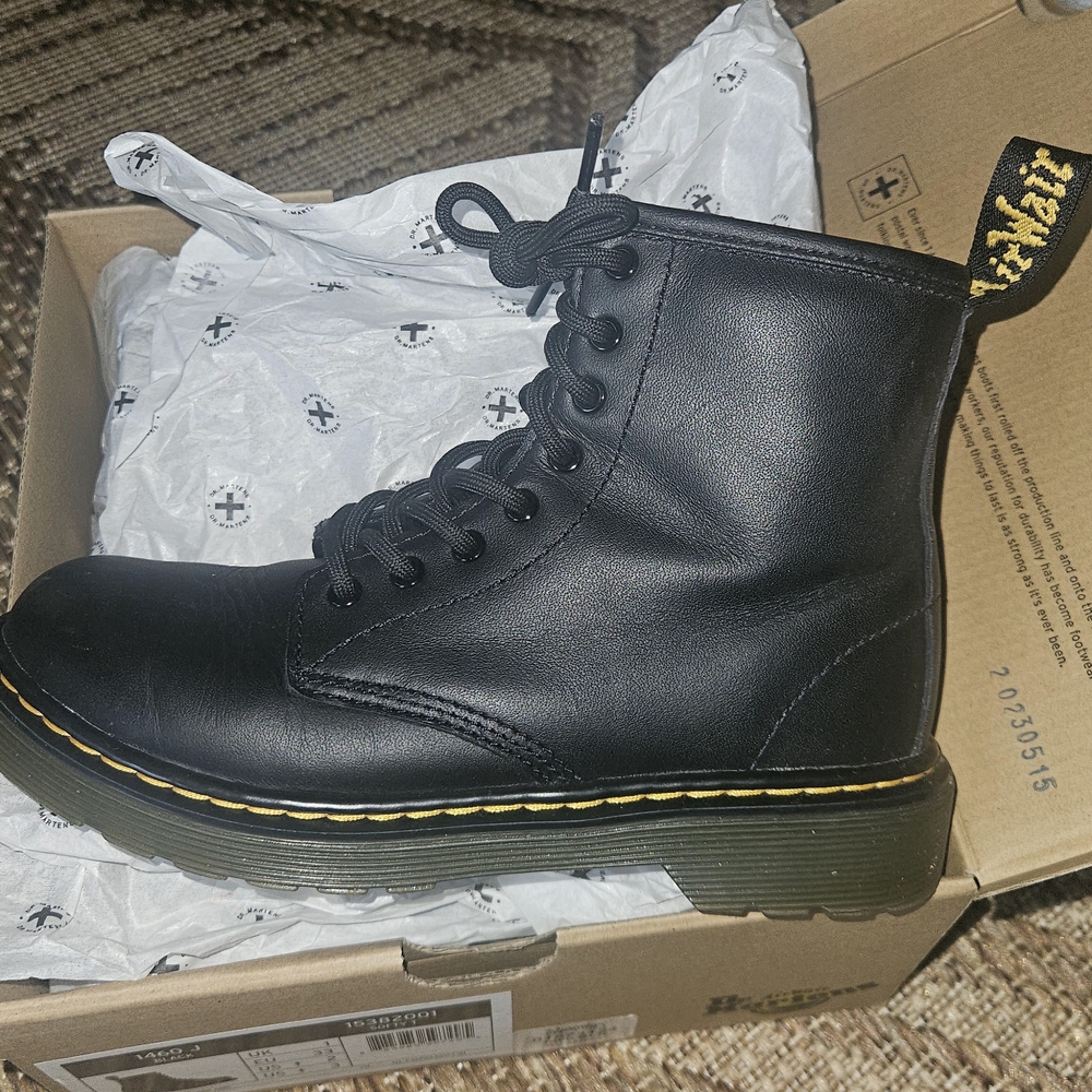 Dr. Martens Black Leather Boots